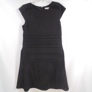 Jennifer Lopez Sheath Dress cap sleeve size 16 blk